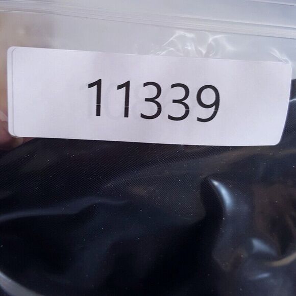 NSR Womens Dress Medium Black Mini Sheath Bodycon Sparkle Stretch Adjustable - Picture 11 of 11